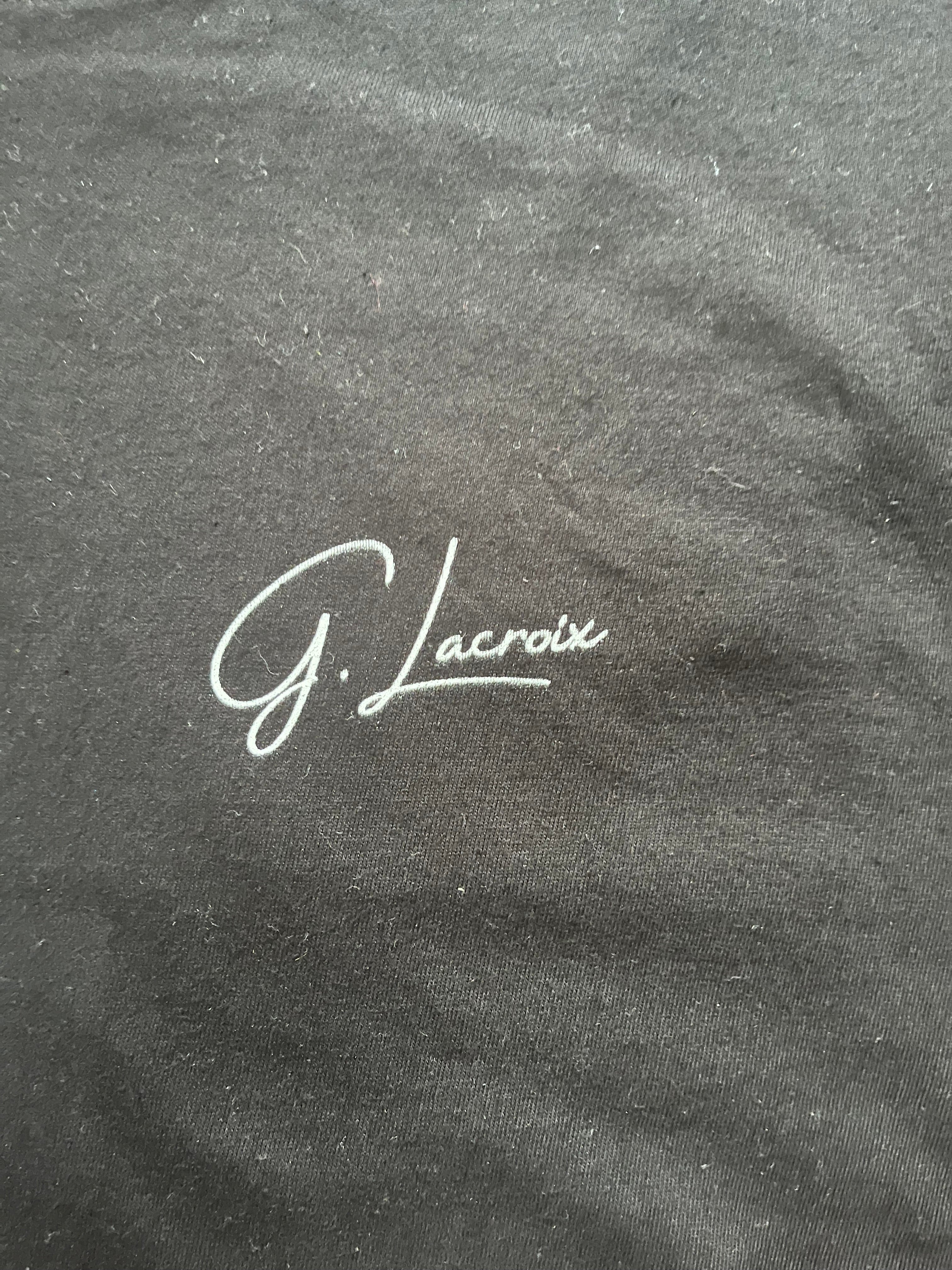 teeshirt noir G.Lacroix