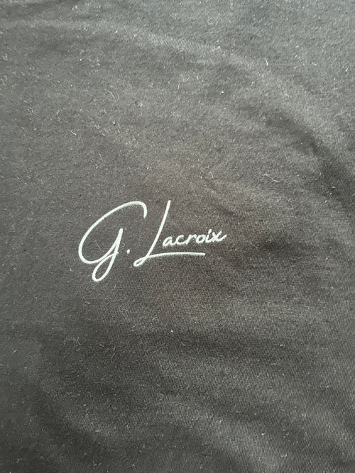 teeshirt noir G.Lacroix