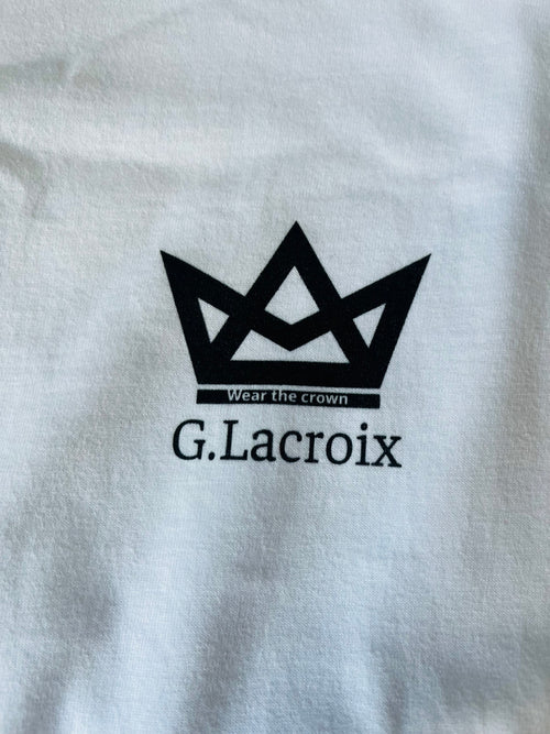 Teeshirt Blanc « Roi » G.Lacroix